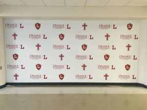 Bellevue Church Signs custom wall vinyl step repeat mural 300x225