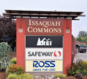 custom monument tenant sign